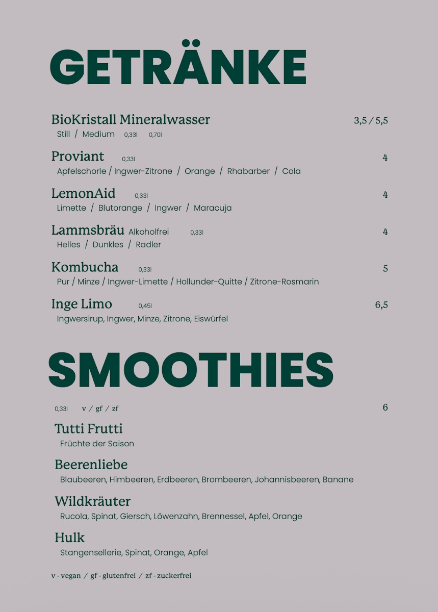 Speisekarte photo 1
