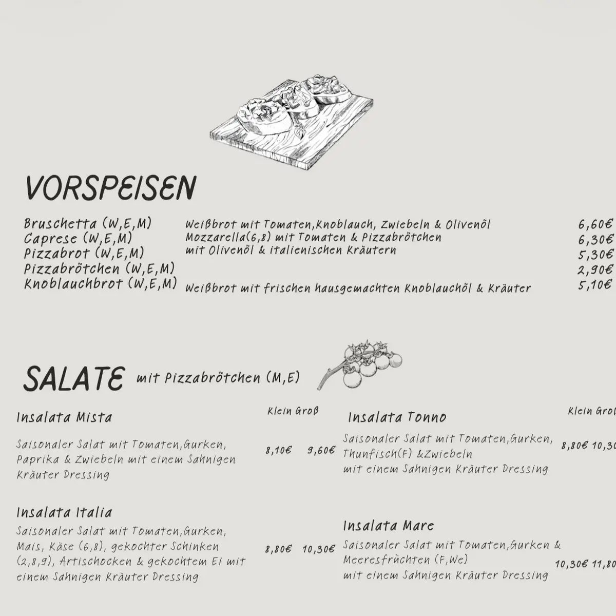 Speisekarte photo 2