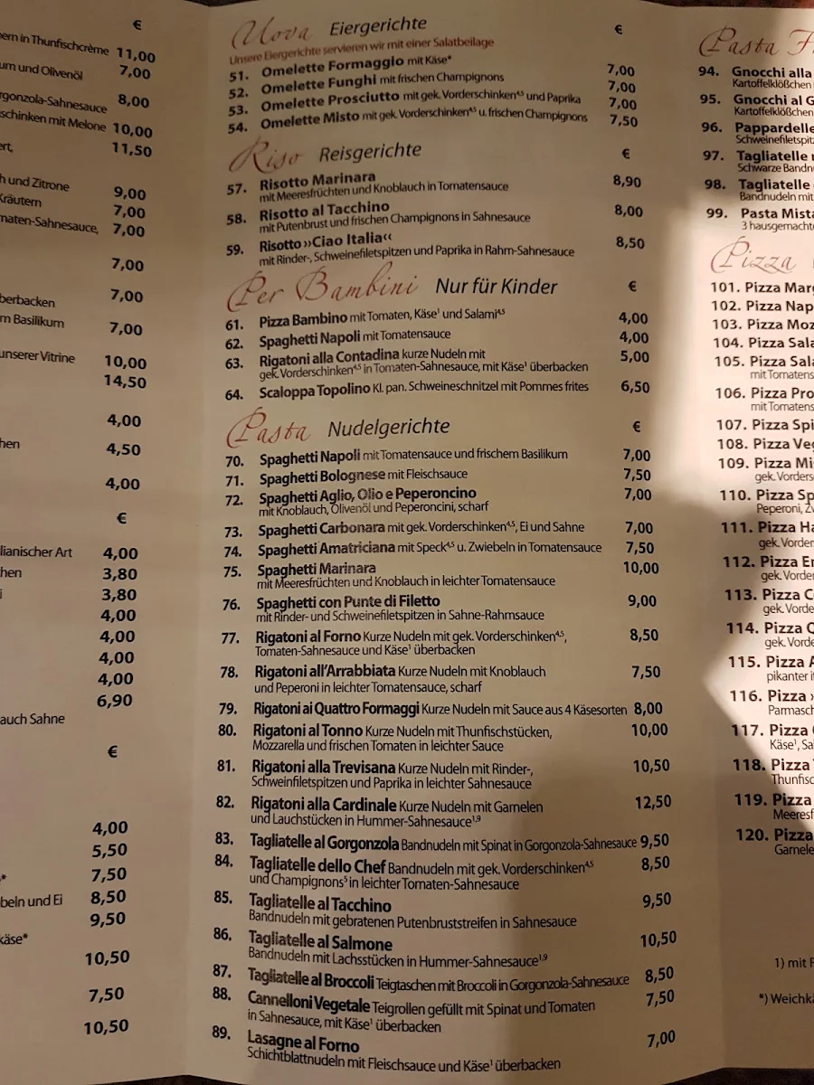 Speisekarte photo 4