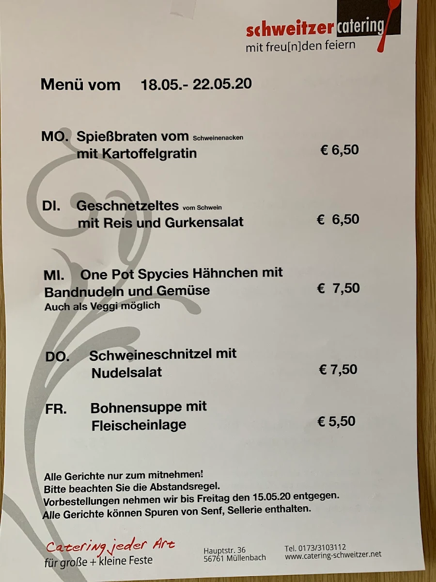Speisekarte photo 1