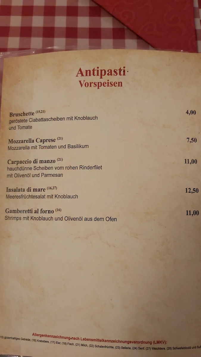 Speisekarte photo 4