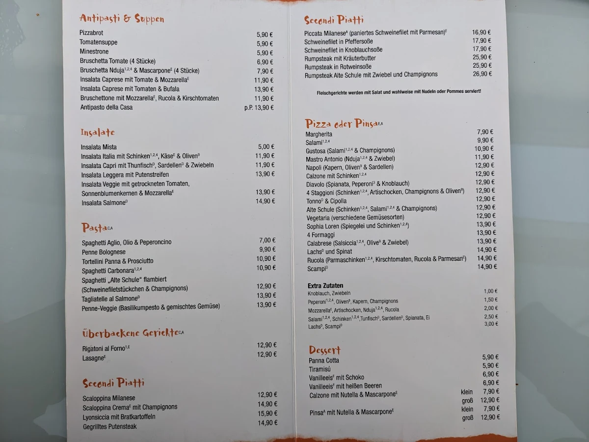 Speisekarte photo 2