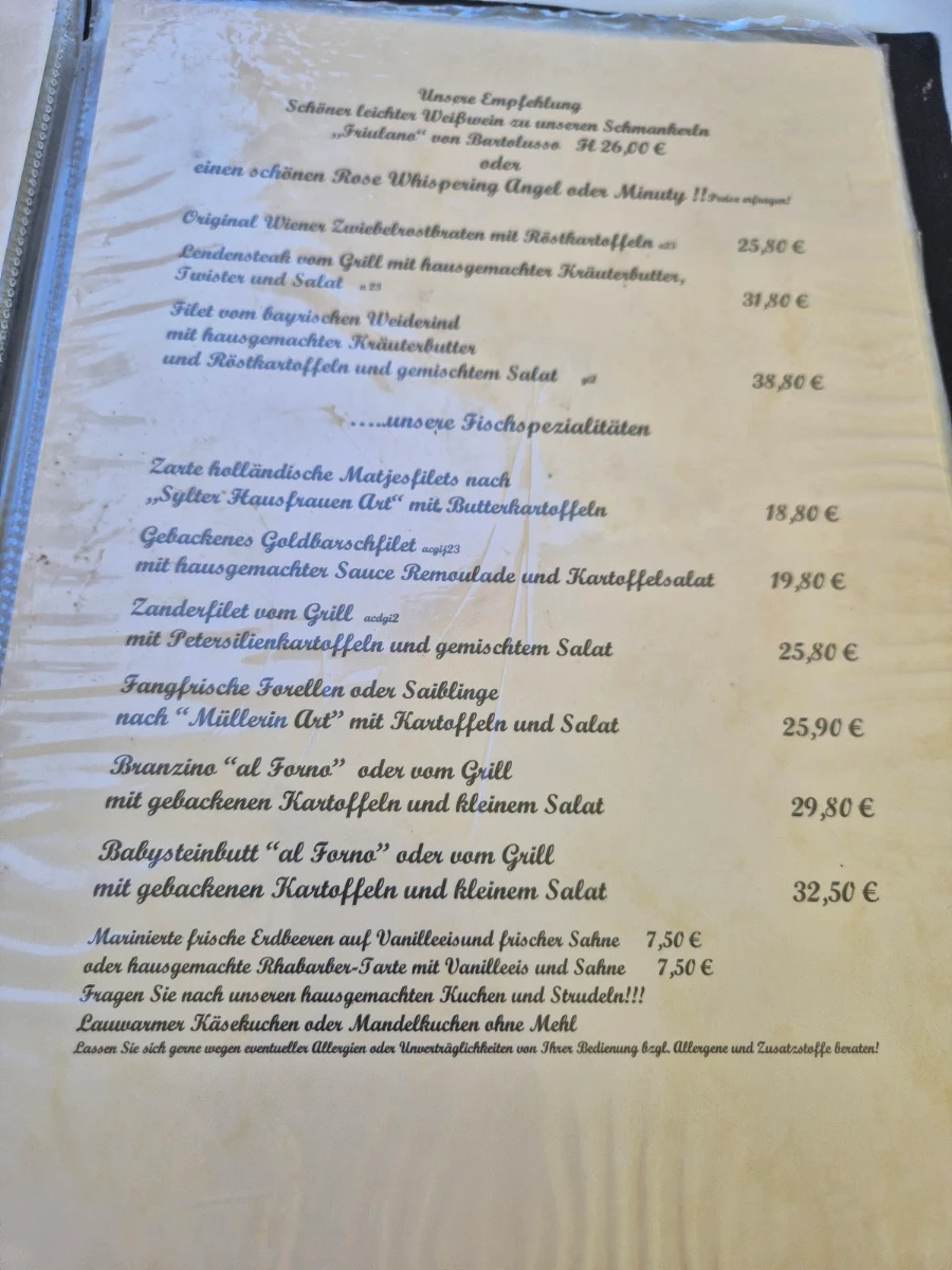 Speisekarte photo 3