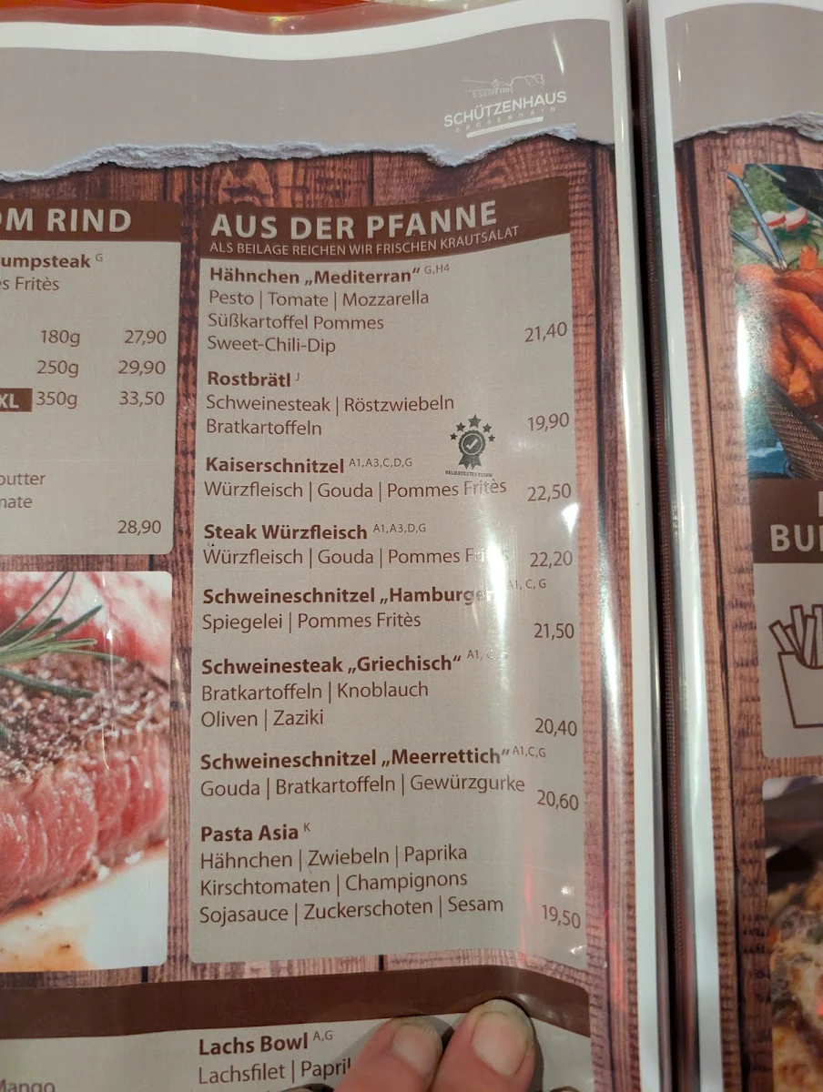 Speisekarte photo 2