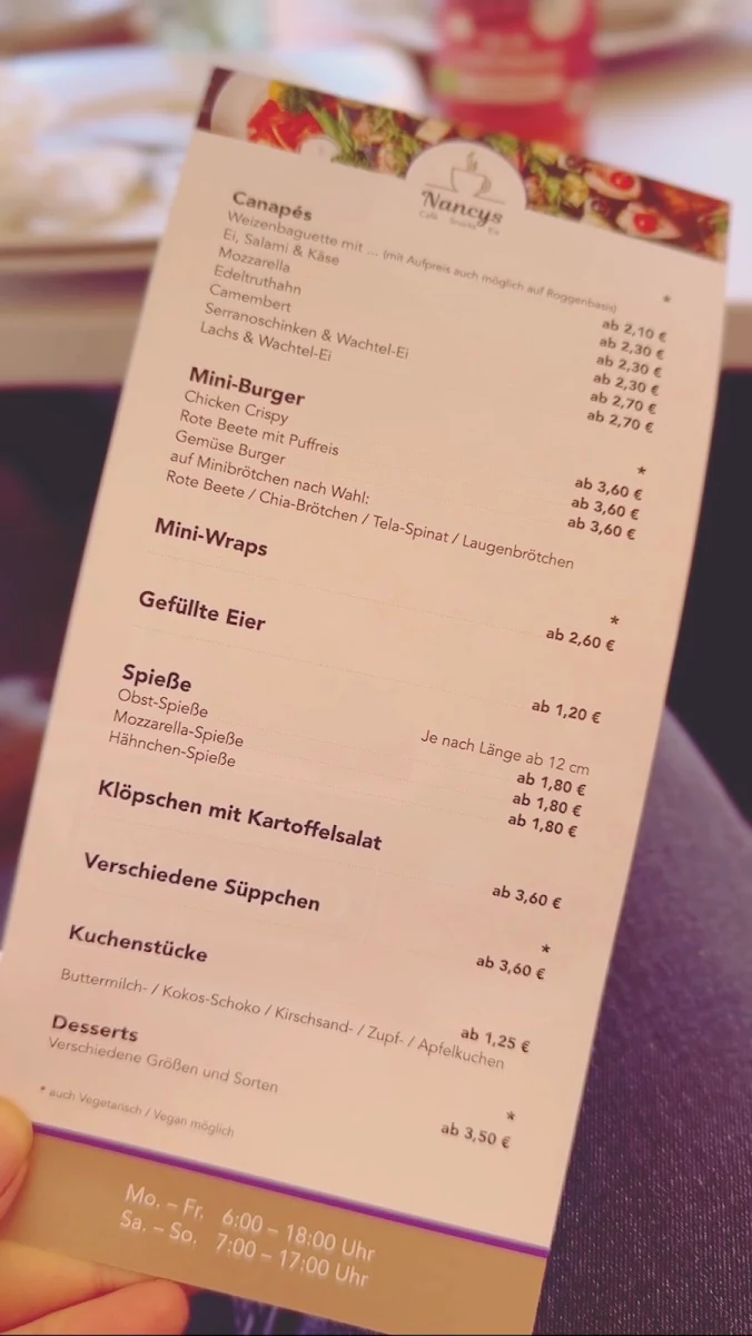 Speisekarte photo 2