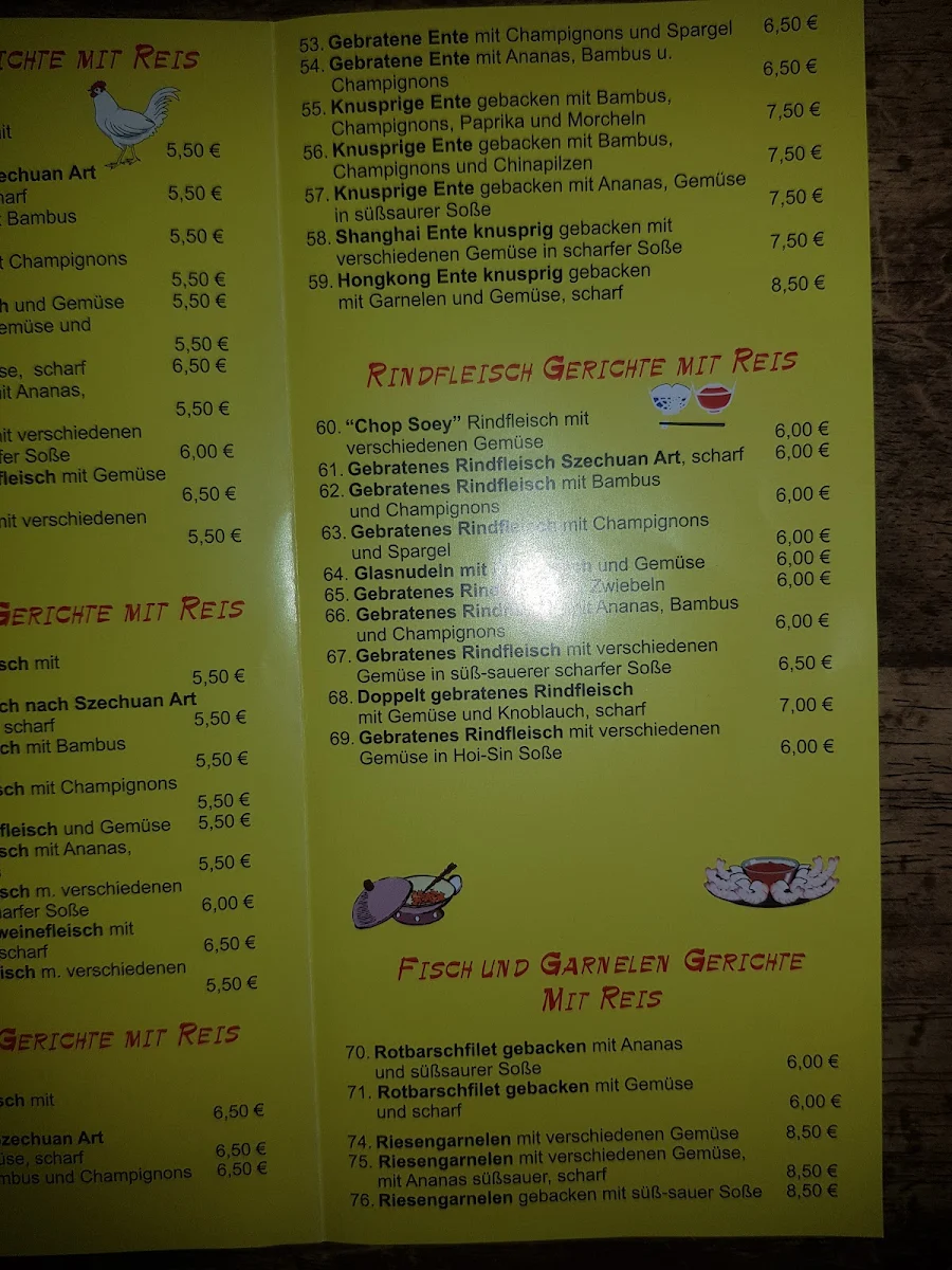 Speisekarte photo 2