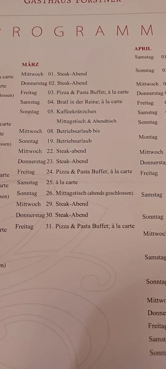 Speisekarte photo 10