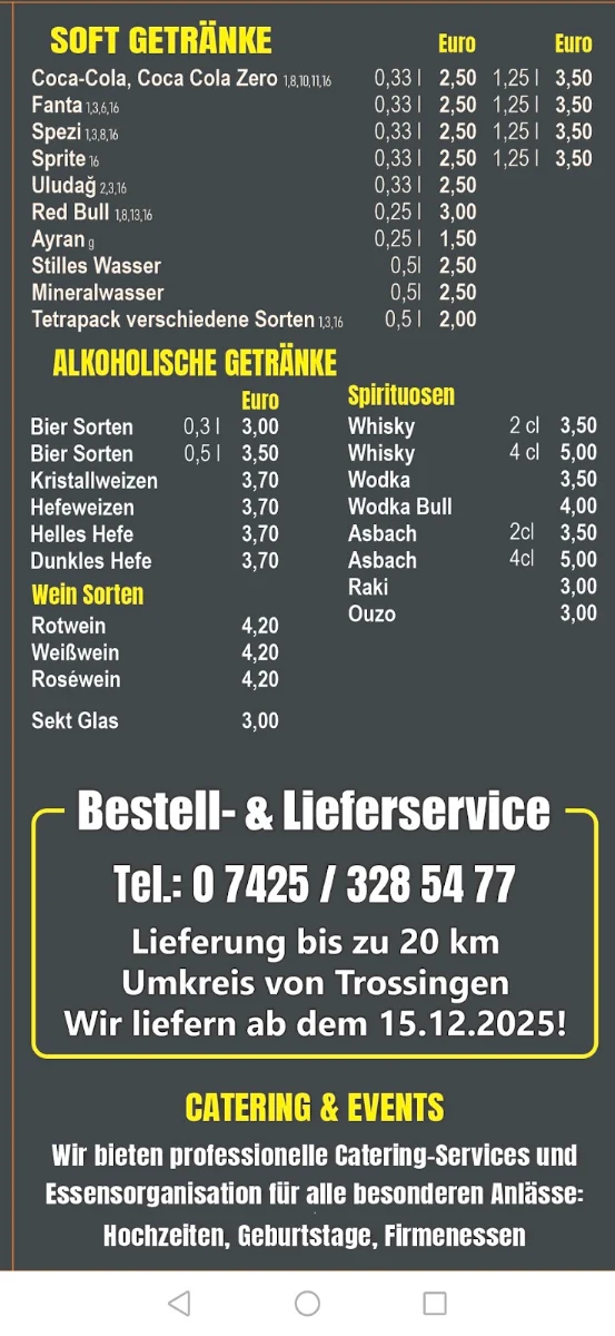 Speisekarte photo 4
