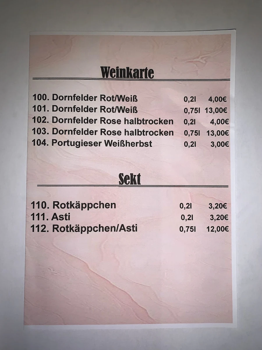 Speisekarte photo 2