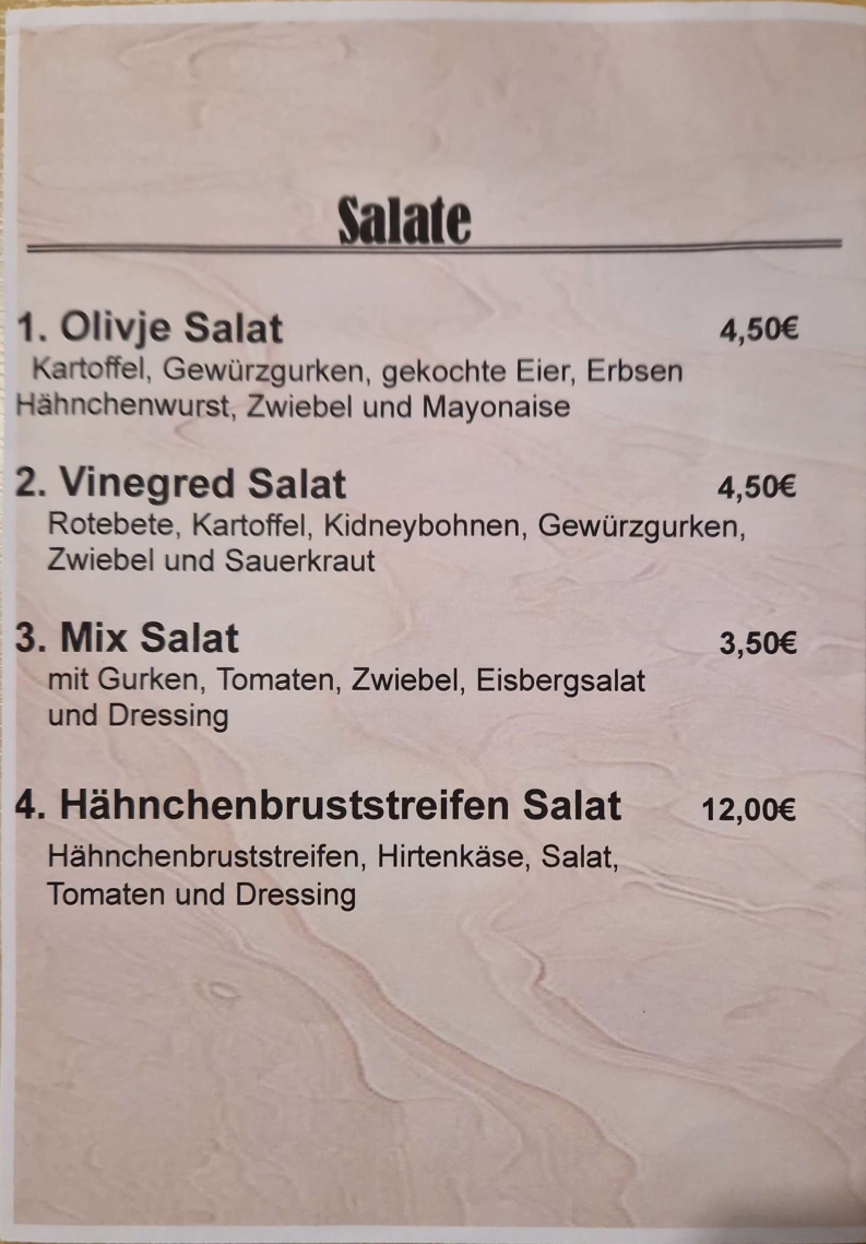 Speisekarte photo 7