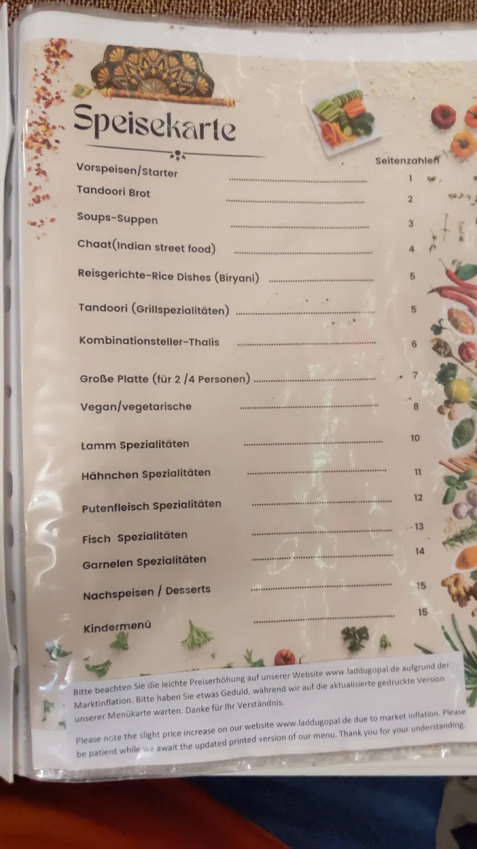 Speisekarte photo 3