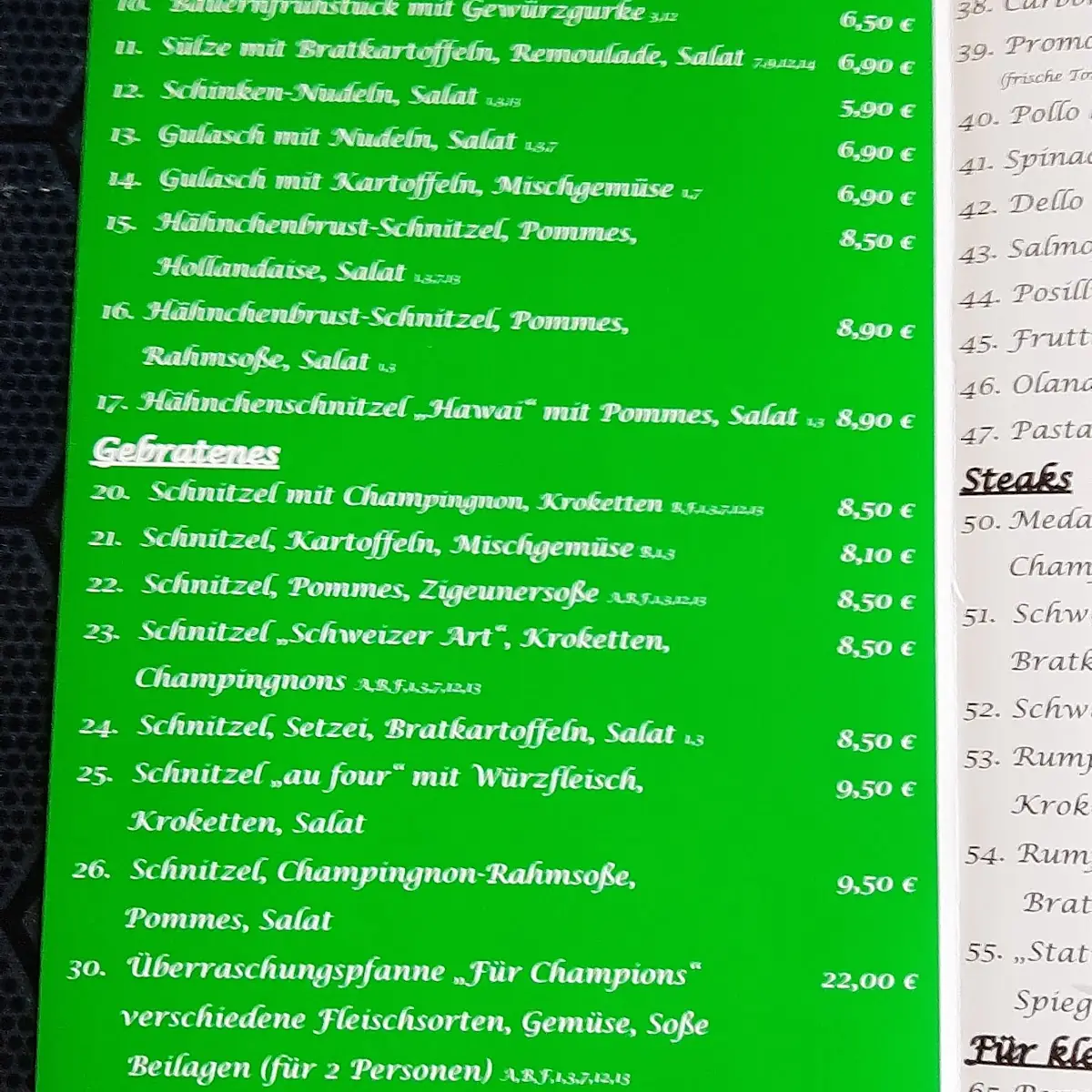 Speisekarte photo 10