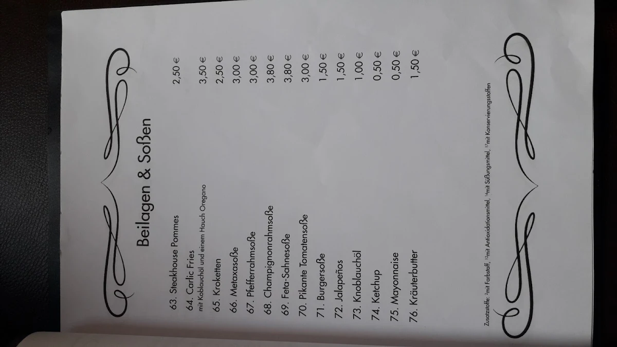 Speisekarte photo 9