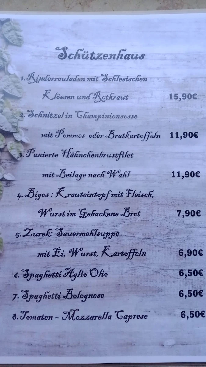 Speisekarte photo 3