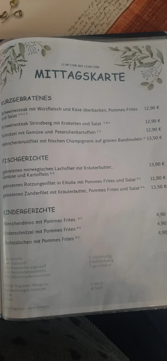 Speisekarte photo 3