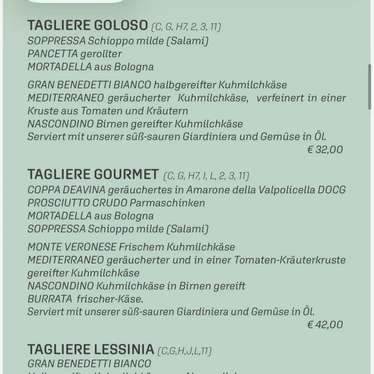 Speisekarte photo 10