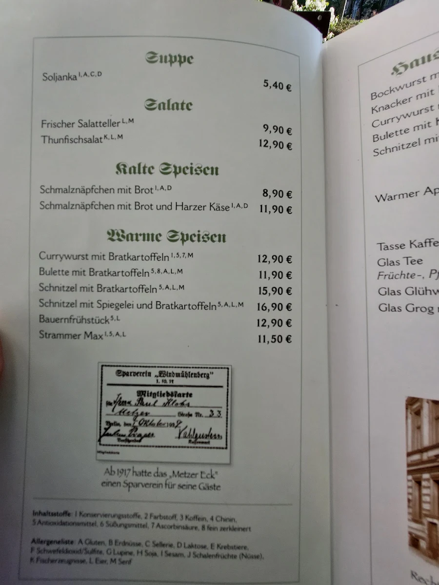 Speisekarte photo 6
