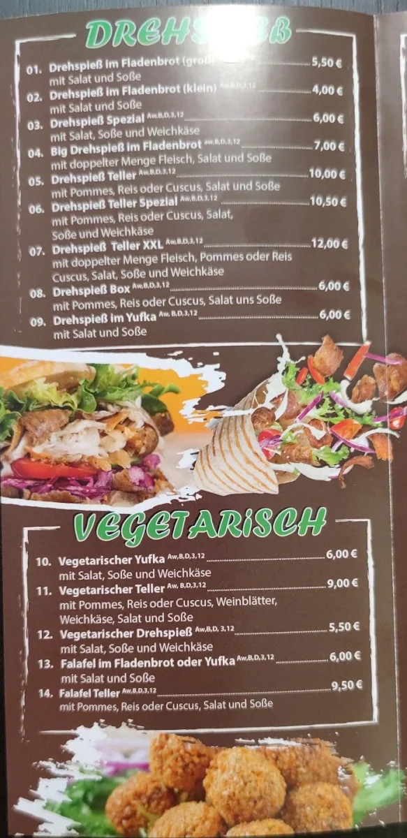 Speisekarte photo 2
