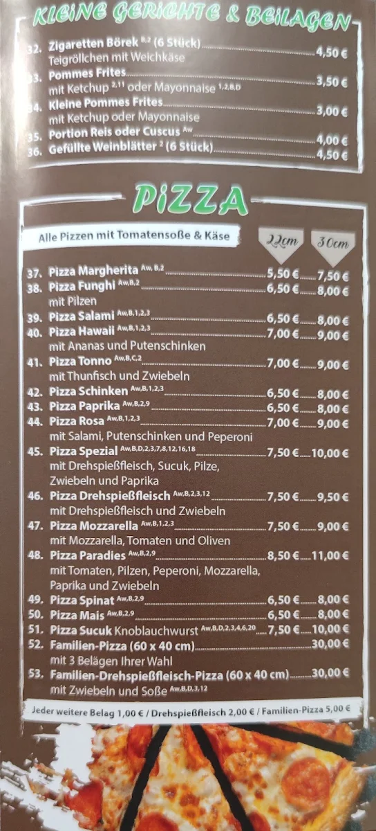 Speisekarte photo 4
