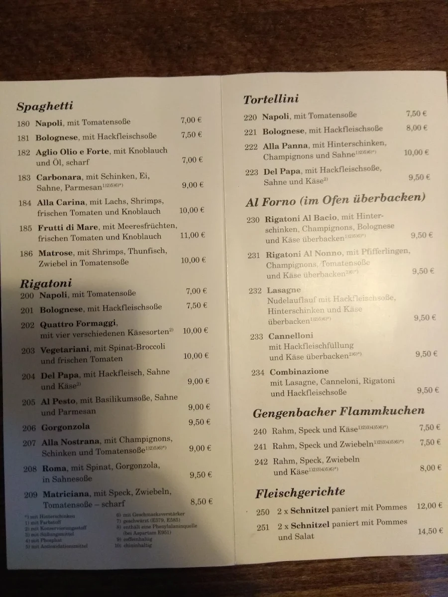 Speisekarte photo 3