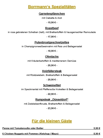 Speisekarte photo 3
