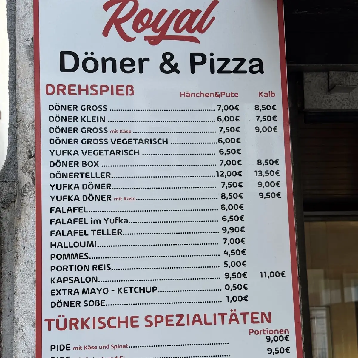 Speisekarte photo 4