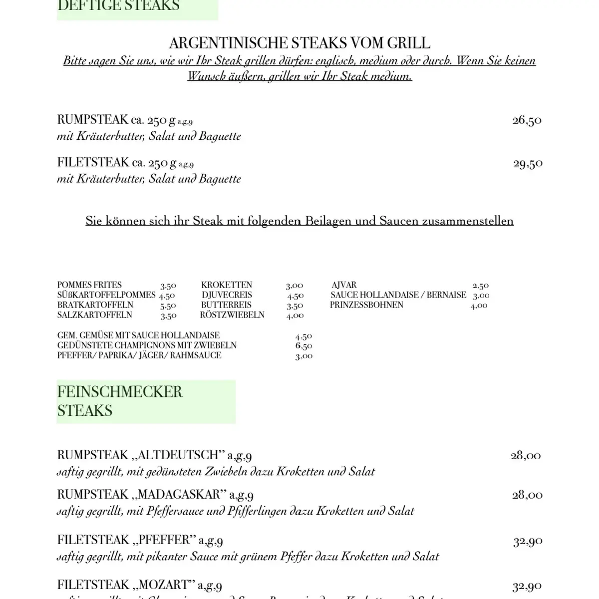 Speisekarte photo 7