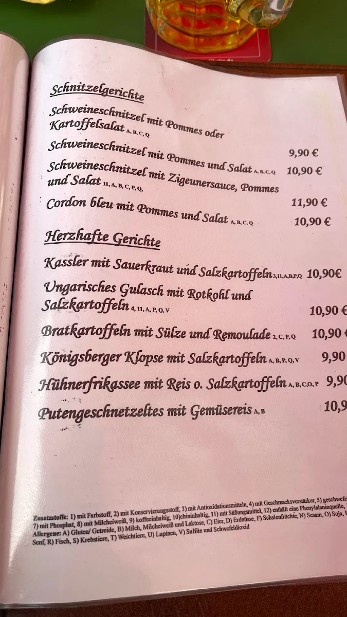 Speisekarte photo 5