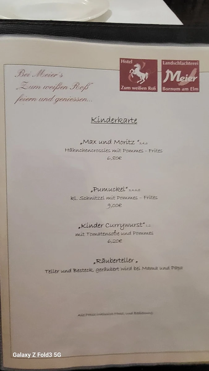 Speisekarte photo 3