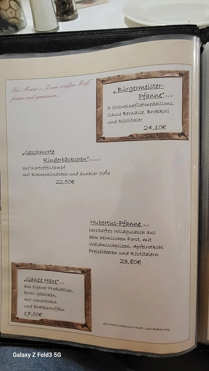 Speisekarte photo 9