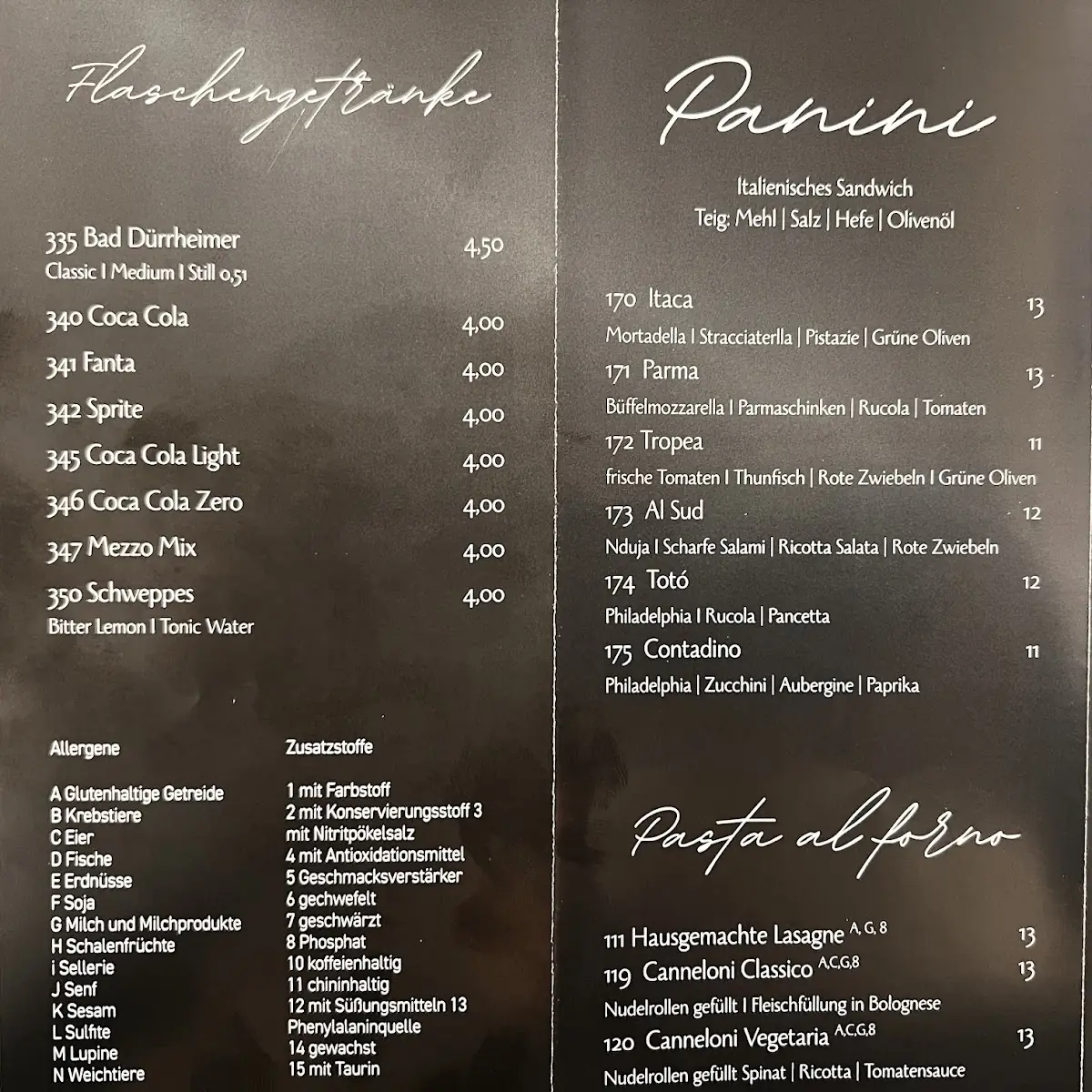 Speisekarte photo 4