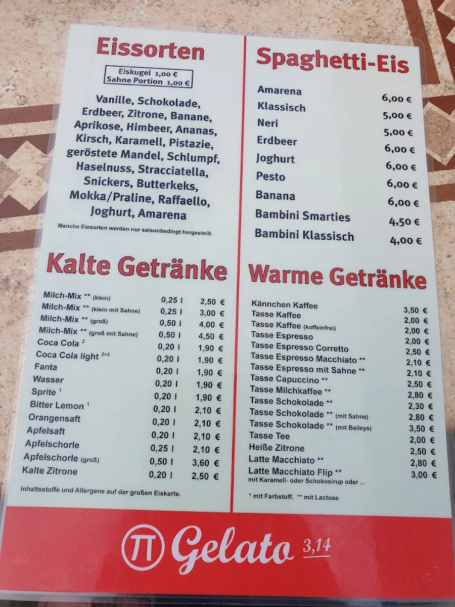 Speisekarte photo 1