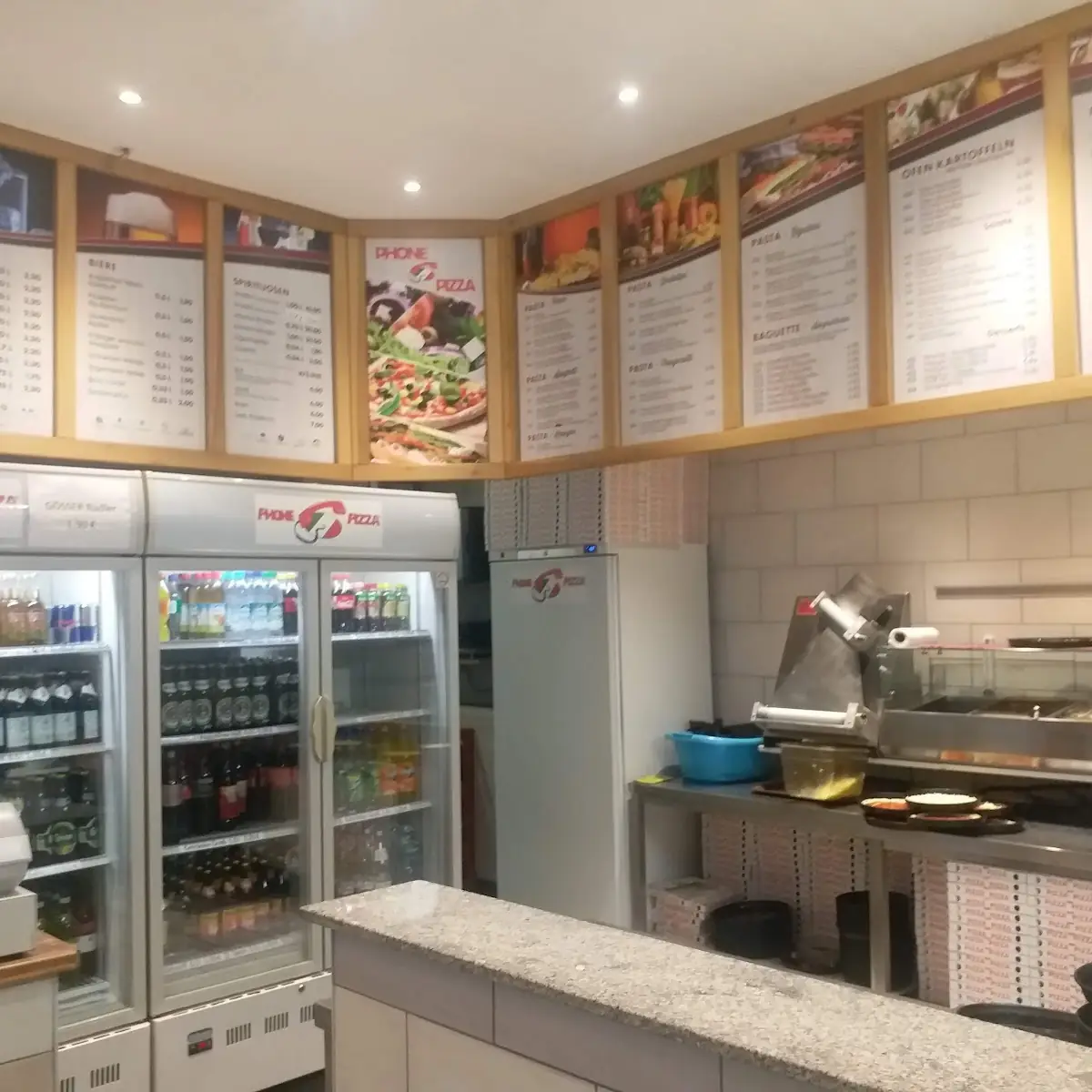 Atmosphäre, Phone Pizza Heimservice München