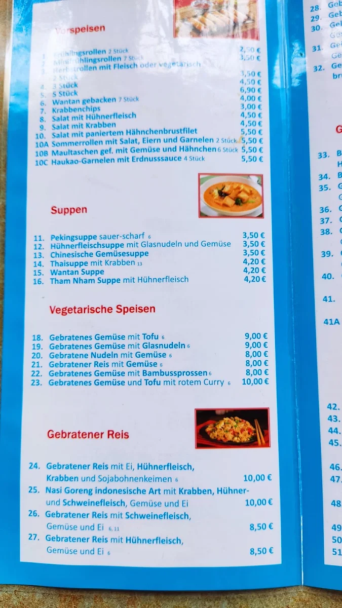 Speisekarte photo 9