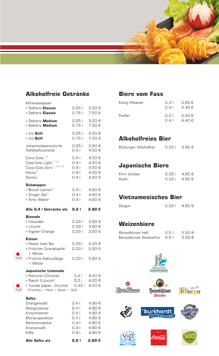 Speisekarte photo 2