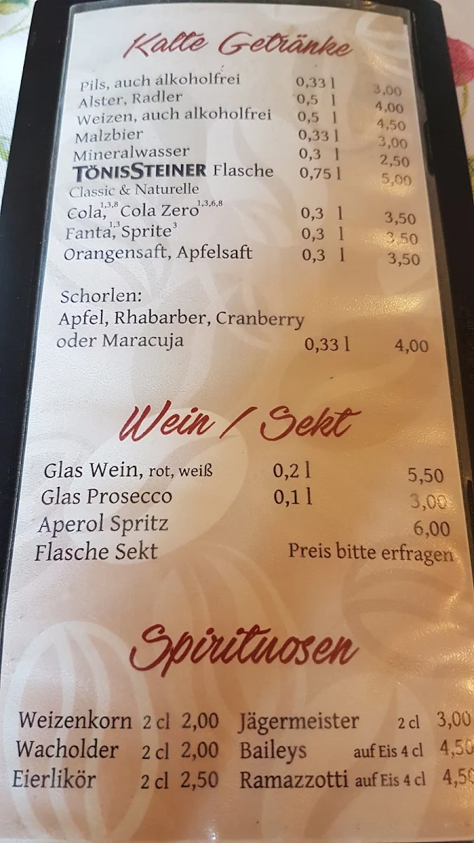 Speisekarte photo 6