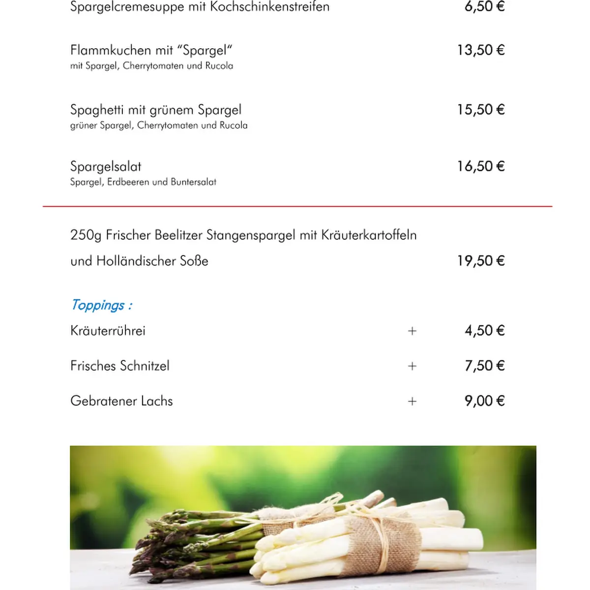 Speisekarte photo 6
