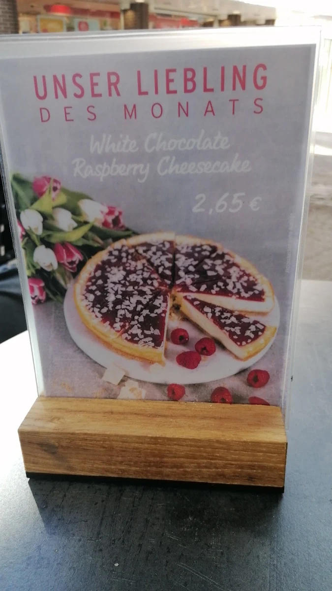 Speisekarte, Tchibo Filiale