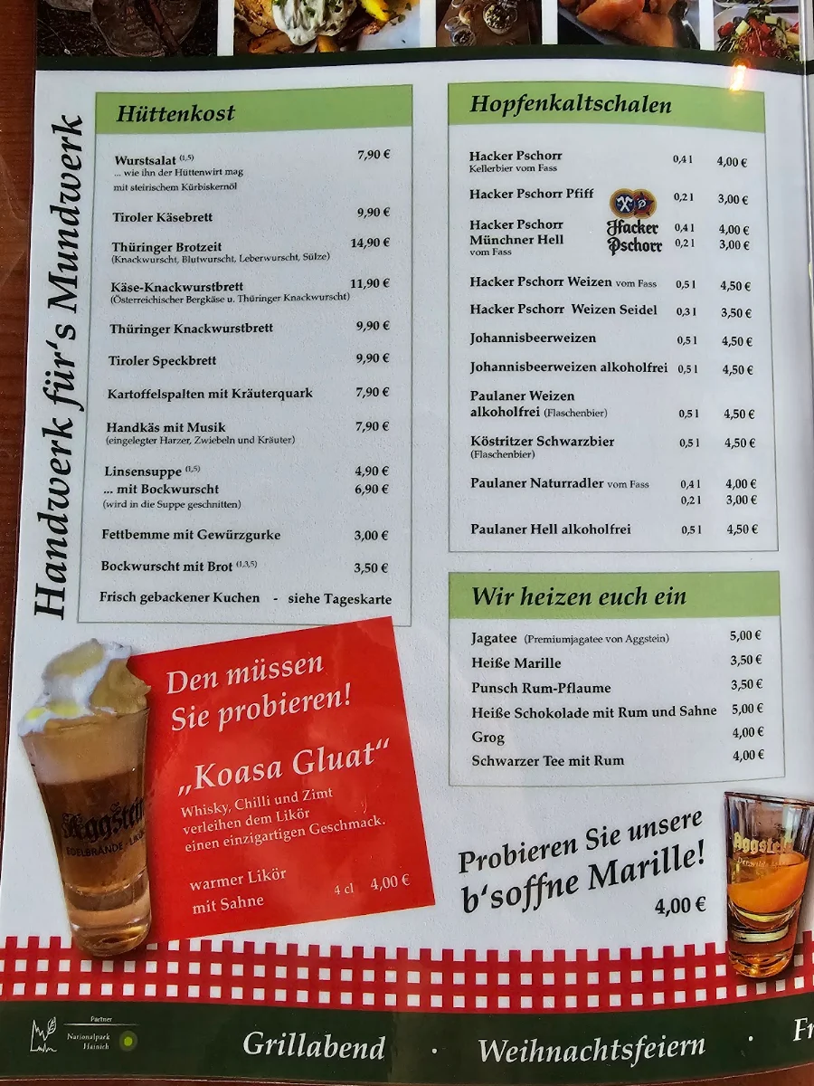 Speisekarte photo 3
