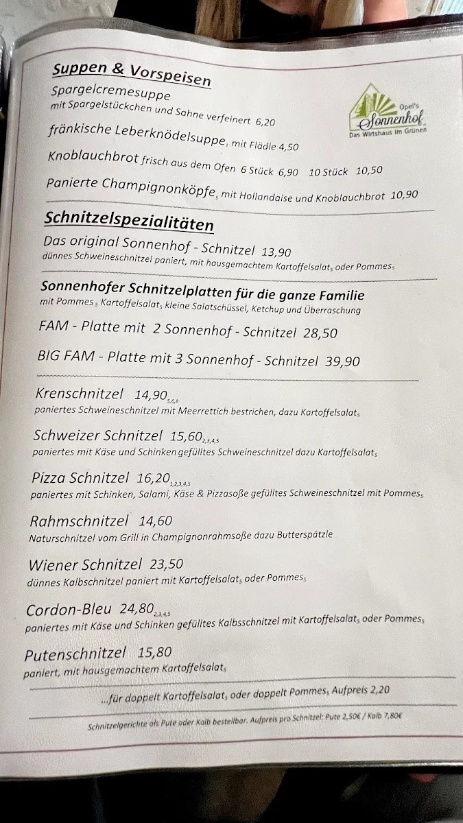 Speisekarte photo 3