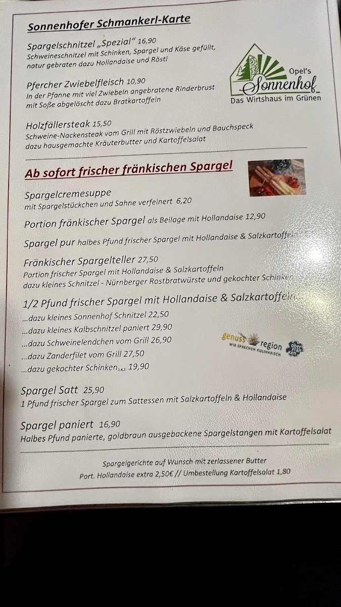 Speisekarte photo 5