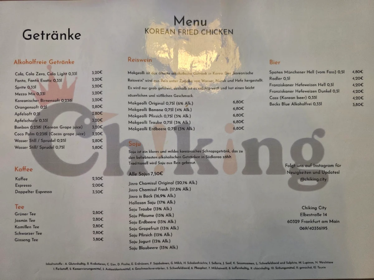 Speisekarte photo 1