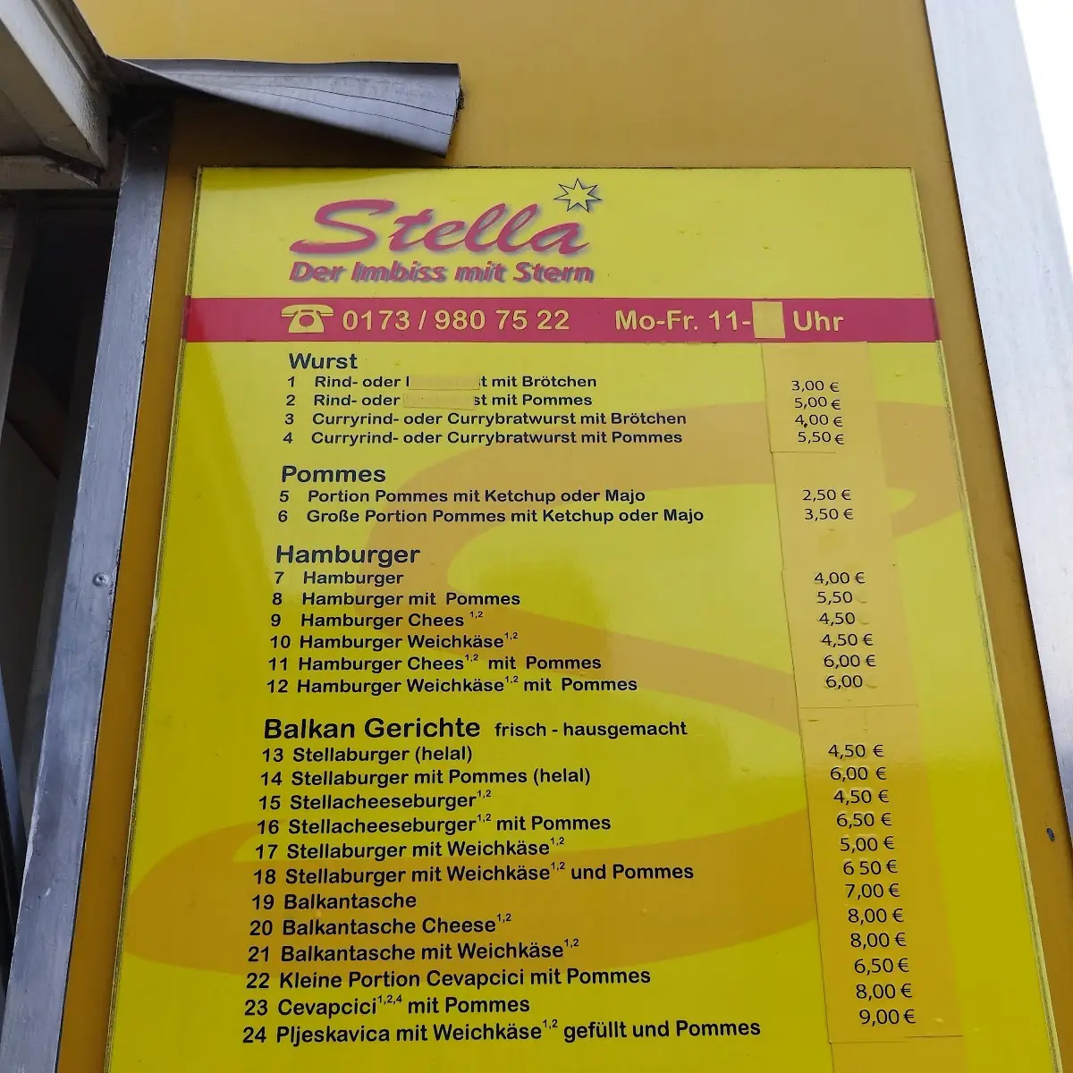 Speisekarte photo 2