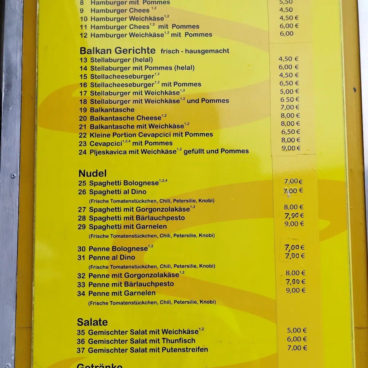 Speisekarte photo 5