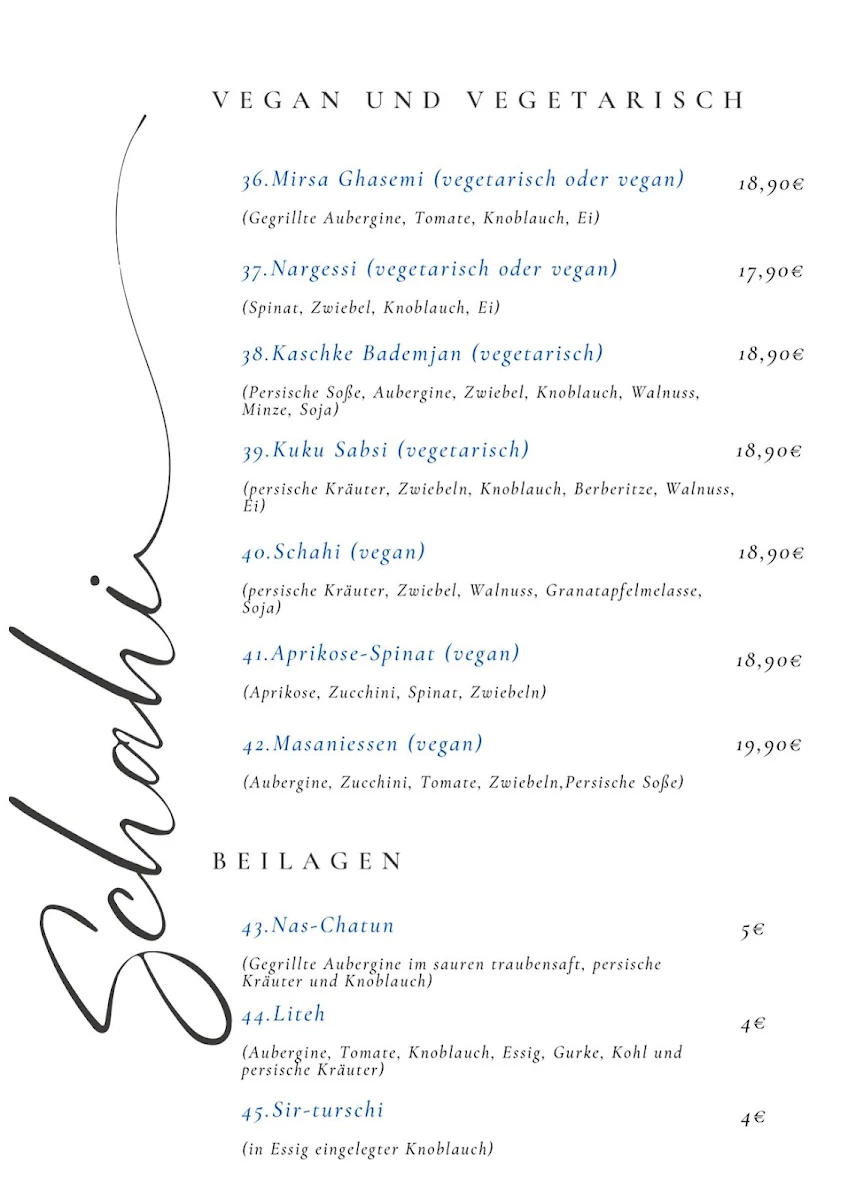 Speisekarte photo 2