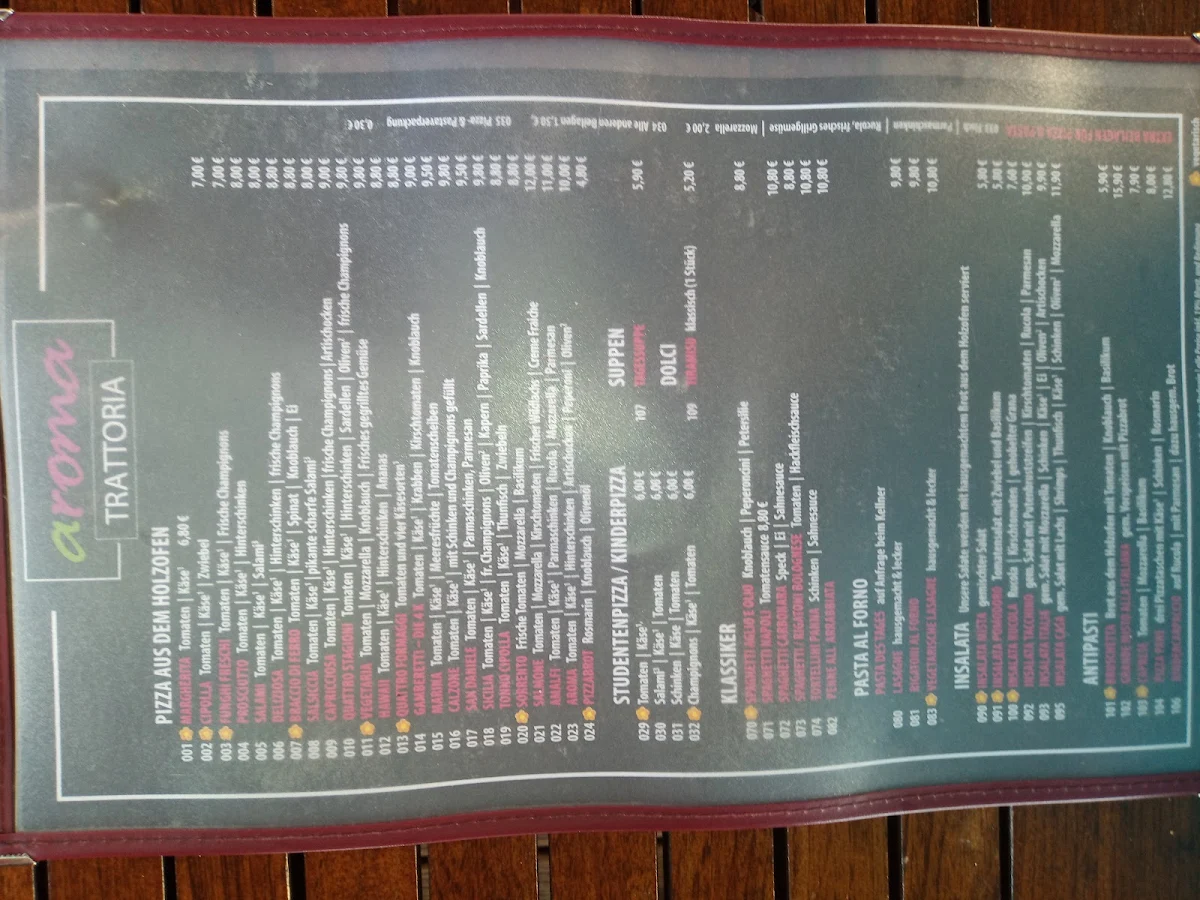 Speisekarte photo 6