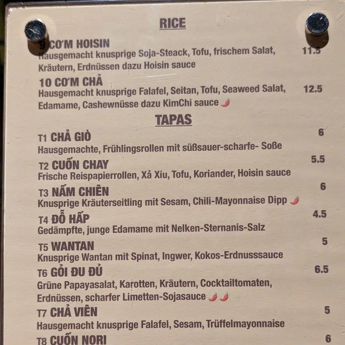 Speisekarte photo 8
