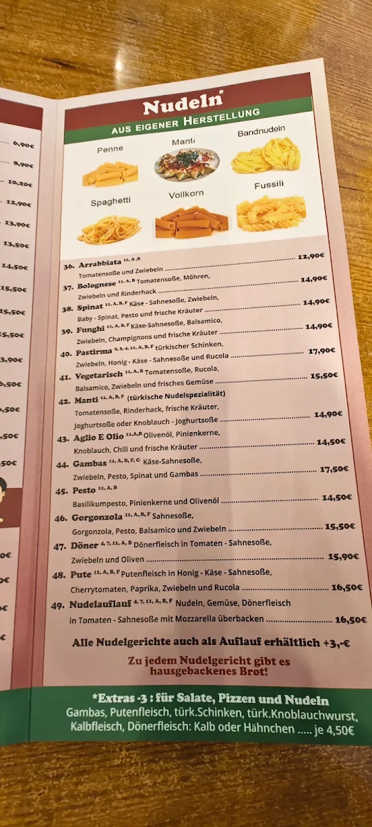 Speisekarte photo 3