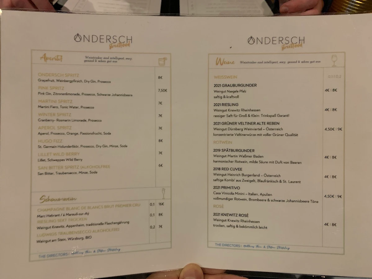 Speisekarte photo 3