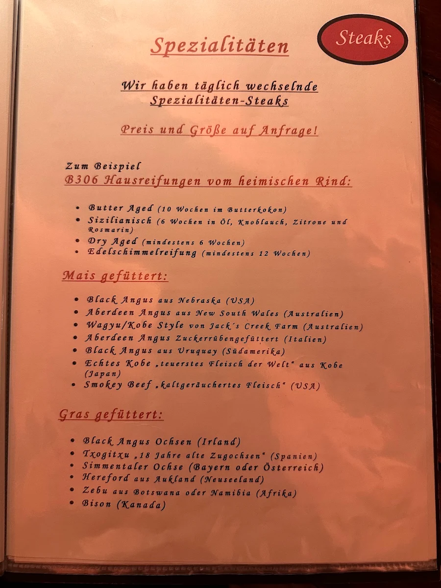Speisekarte photo 1